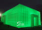 20x11m large cube inflatable wedding party tent with LED lights N movable doors from Sino inflatables