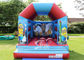 Outdoor Kids Inflatable Bouncing Castle Minion Bounce House , 0.55mm PVC Tarpaulin