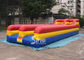 10m long kids N adults inflatable bungee run for indoor or outdoor 2 person interactives
