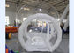 4m Outdoor Transparent Inflatable Camping Bubble Tent With Frame Tunnel Entrance